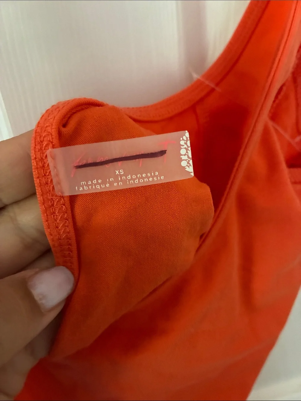 FP Movement by Free People Bright Orange Girls One-Piece